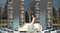 Jeremy Conway Design for Sex and the City - The Movie, Vogue Photo Shoot CAD render with garden backing.