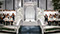 Jeremy Conway Design for Sex and the City 2.&nbsp; Connecticut Country Inn Wedding built on stage in Brooklyn.