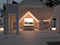 Jeremy Conway Design for Failure to Launch, Card model of Tripp's Bedroom in his parent's house.